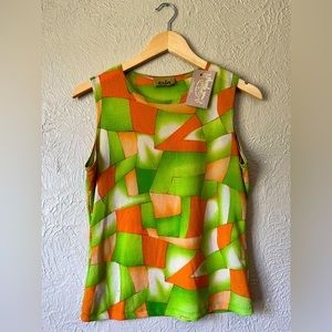Vintage 90s/Y2k print top
